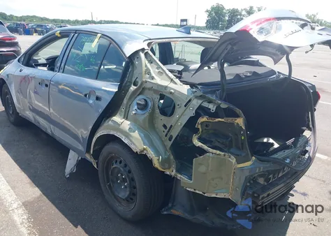 2022 Toyota Corolla Le из США, поврежденный, VIN 5YFEPMAE6NP296979